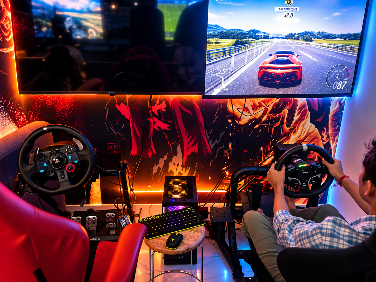 Dual Racing Setup