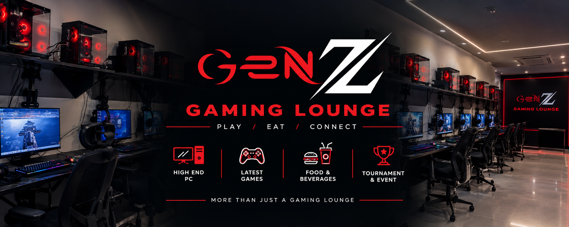 GEN Z Gaming Lounge Banner